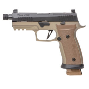 SIG SAUER P320 9MM PISTOL 4.6" 21RD, TWO-TONE FLAT DARK EARTH - 320AXGCA-9-CW-CBT-TB-R2