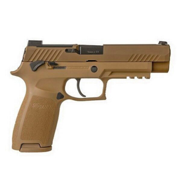 SIG SAUER P320-M17 FULL 9MM PISTOL, COYOTE PVD - 320F-9-M17-MS-MA