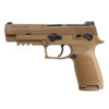 SIG SAUER P320-M17 FULL 9MM PISTOL, COYOTE PVD - 320F-9-M17-MS-MA