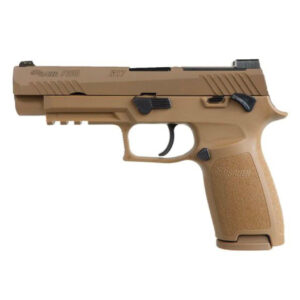 SIG SAUER P320-M17 FULL 9MM PISTOL, COYOTE PVD - 320F-9-M17-MS-MA