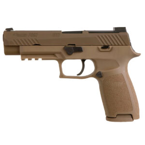 SIG SAUER P320-M17 9MM SEMI-AUTOMATIC PISTOL, COYOTE PVD - 320F-9-M17-MS-10