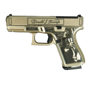 GLOCK G19 GEN 5 9MM 4.02" TRUMP FIGHT 15RD PISTOL - PA195S203MOSTF
