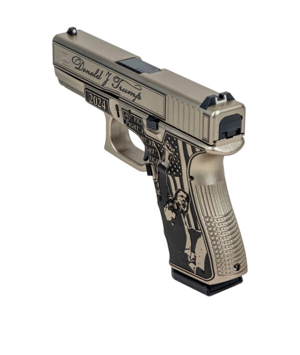 GLOCK G19 GEN 3 4" 9MM TRUMP FIGHT PISTOL 15RD - PI1950203TF19