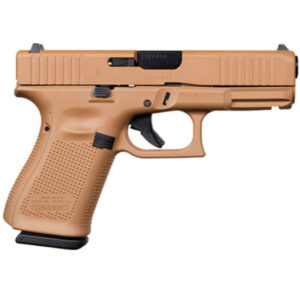 GLOCK 19 GEN 5 9MM PISTOL MOS 4.02"15RD, FDE - PA195S203MOSFDE