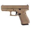 GLOCK 19 GEN 5 9MM PISTOL MOS 4.02"15RD, FDE - PA195S203MOSFDE