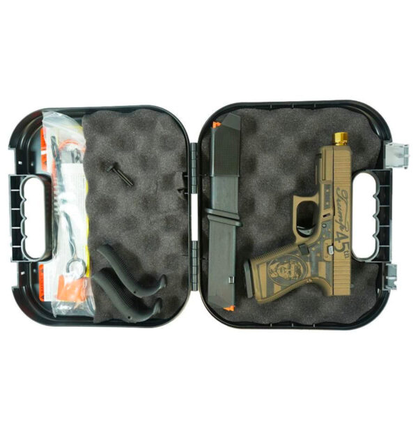 GLOCK 19 GEN 5 FS TRUMP 9MM 4.6" 15RD PISTOL, FDE - PA195S203T