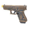 GLOCK 19 GEN 3 TRUMP 9MM PISTOL, BURNT BRONZE - UI19502T