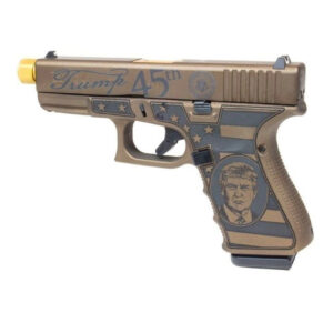 GLOCK 19 GEN 3 TRUMP 9MM PISTOL, BURNT BRONZE - UI19502T