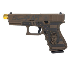 GLOCK 19 TRUMP THREADED BARREL 9MM PISTOL, BURNT BRONZE - PI19502T