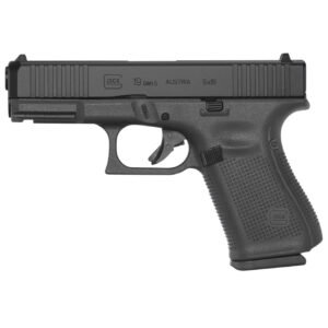 GLOCK G19 GEN 5 9MM PISTOL, BLACK - PA195S203