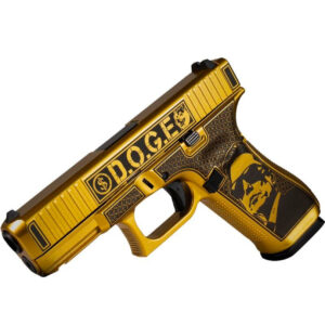 GLOCK 19 GEN5 D.O.G.E GOLD 4.02" 9MM 15RD PISTOL - PA195S204NDGE