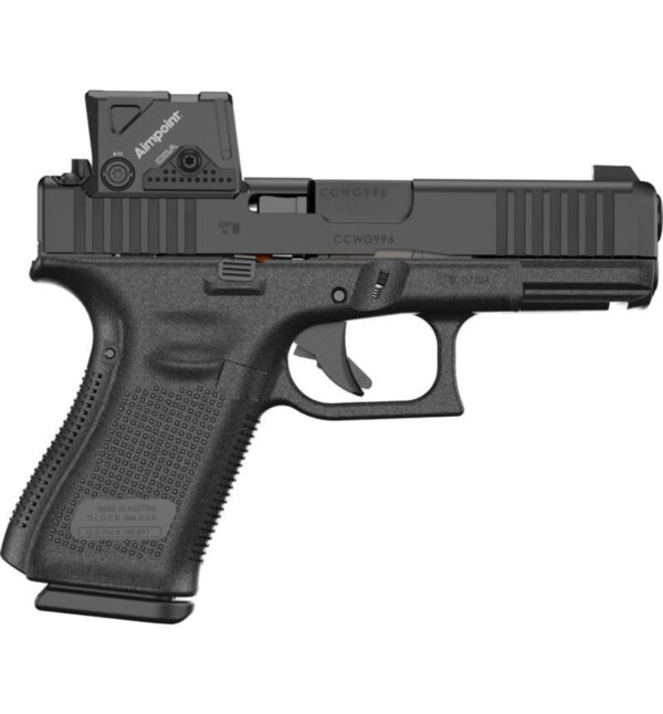 GLOCK 19 GEN5 FS MOS8 AIMPOINT COA 10RD PISTOL