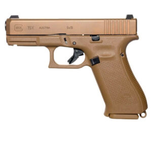 GLOCK 19X 10 ROUND 9MM PISTOL WITH GLOCK NIGHT SIGHTS, FDE - UX1950701