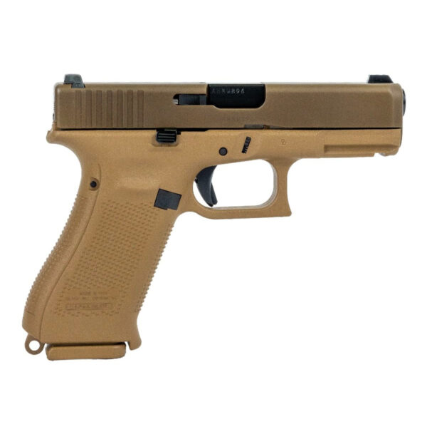 GLOCK 19X GEN5 9MM PISTOL 17RD 4" GNS, FDE - G19X17US