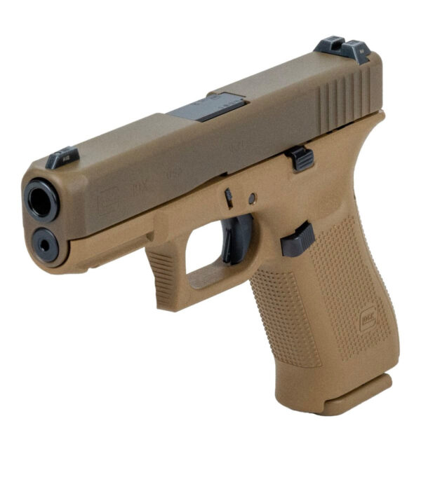 GLOCK 19X GEN5 9MM PISTOL 17RD 4" GNS, FDE - G19X17US