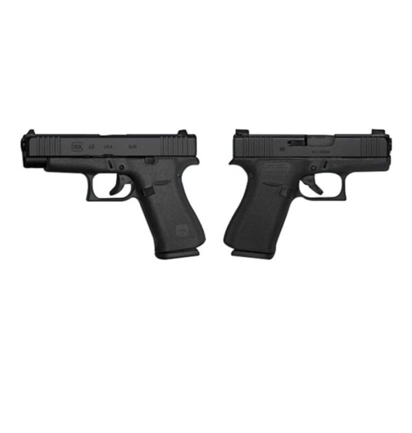 GLOCK G48 BLACK COMPACT 9X19MM PISTOL - PA4850701