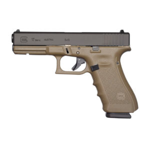 GLOCK 17 GEN 4 9MM PISTOL, BATTLEFIED GREEN - PG1750203BFG