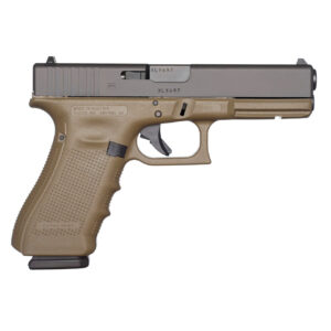 GLOCK 17 GEN 4 9MM PISTOL, BATTLEFIED GREEN - PG1750203BFG