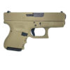 GLOCK G27 GEN 3 CUSTOM FDE SUBCOMPACT .40 S&W 3.43" 9RDS, FLAT DARK EARTH
