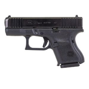 GLOCK 27 GEN 5 FS .40 S&W PISTOL, BLACK - PA275S201
