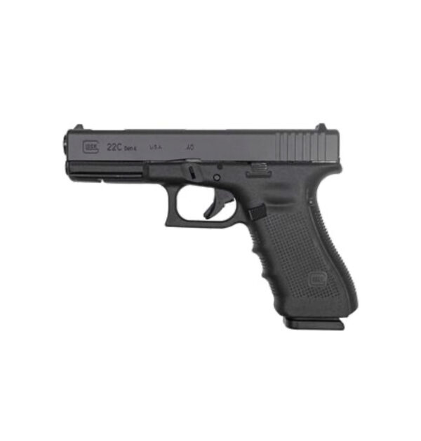 GLOCK 22C .40 S&W PISTOL, 4.49" BARREL, FIXED SIGHTS, BLACK - G22C15US