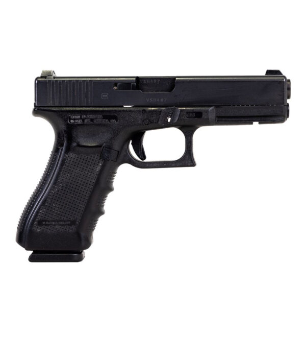 GLOCK POLICE TRADE IN G22 GEN4 4.49" .40 S&W PISTOL W/ (3)15RD & NIGHT SIGHTS - ULPD24-GLO22G4