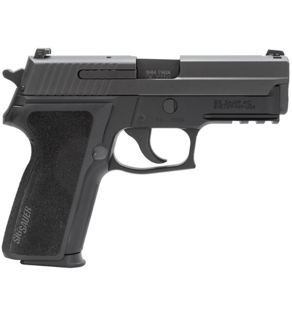 SIG SAUER P229 NITRON COMPACT 9MM SEMI-AUTOMATIC PISTOL, HARDCOAT ANODIZED BLACK - 229R-9-BSS-CA