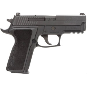 SIG SAUER P229 ENHANCED ELITE CALIFORNIA COMPLIANT 9MM SEMI-AUTOMATIC PISTOL, HARDCOAT ANODIZED BLACK - 229R-9-ESE-CA