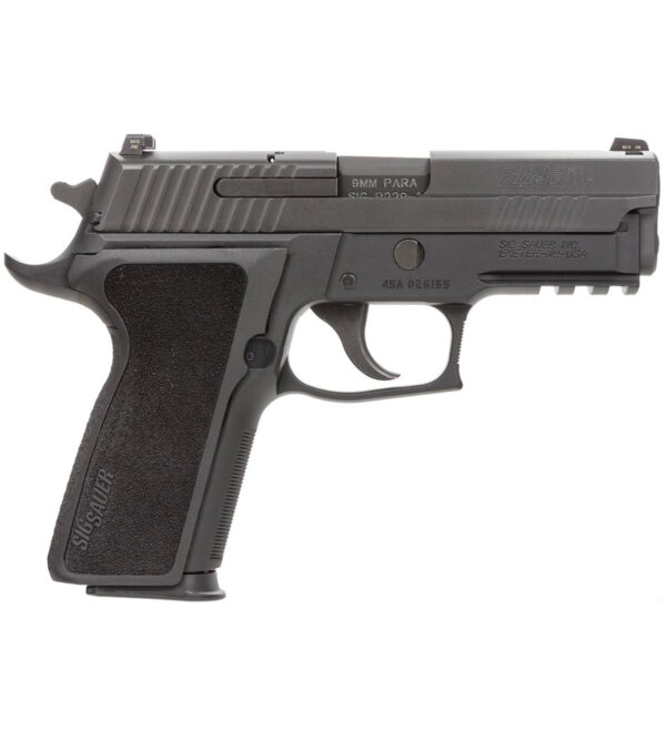 SIG SAUER P229 ENHANCED ELITE CALIFORNIA COMPLIANT 9MM SEMI-AUTOMATIC PISTOL, HARDCOAT ANODIZED BLACK - 229R-9-ESE-CA