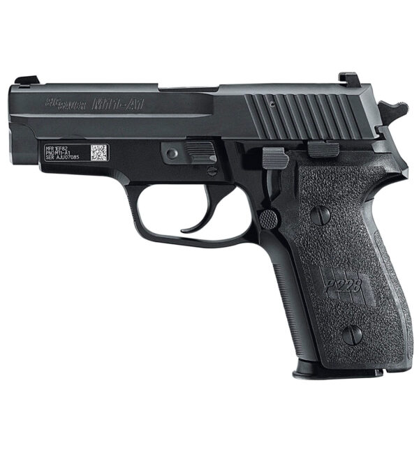SIG SAUER M11-A1 COMPACT 9MM SEMI-AUTOMATIC PISTOL, HARDCOAT ANODIZED BLACK - M11-A1-10