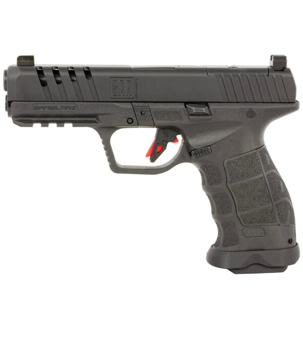 SAR USA SAR9 SOCOM 9MM 5.20" 17/21RDS, BLACK - SAR9SOCOMBL