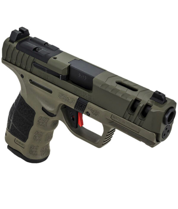 SAR USA SAR9 C GEN 3 9MM 4" HIGH-CAPACITY PISTOL 15RDS, OD GREEN - RUGGED - SAR9CG3OD