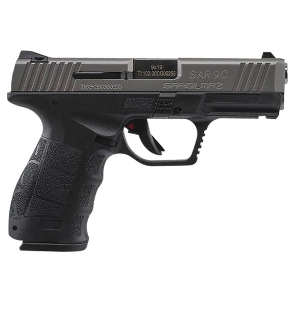 SAR USA SAR9 C 9MM 4" 15+1RDS, BLACK - SAR9CST