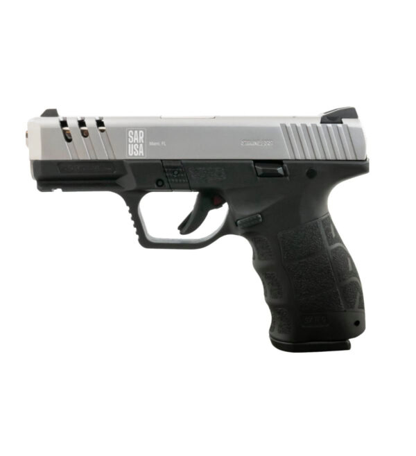 SAR USA SAR9 CX 9MM 4" 15RD PISTOL, BLACK/ SS - SAR9CXST
