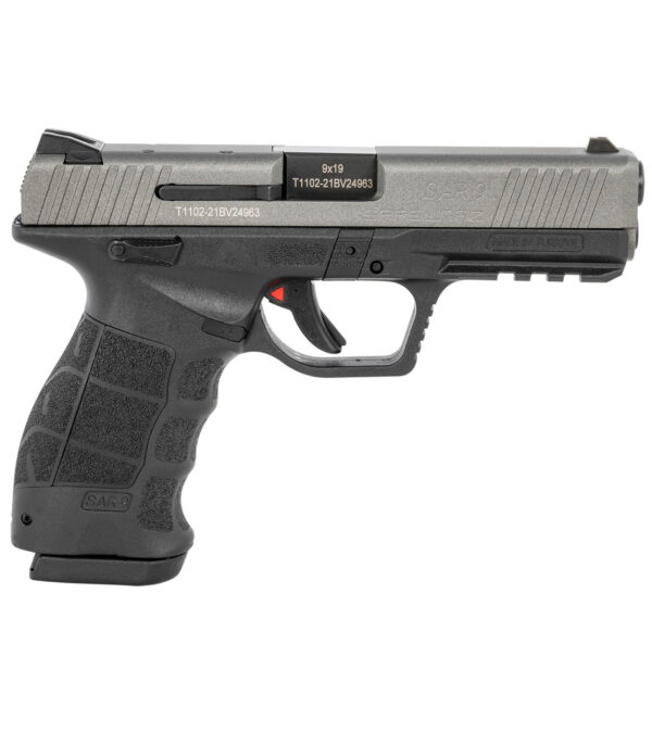 SAR USA SAR9 9MM 4.40" 17+1RDS, BLACK - SAR9BLPT