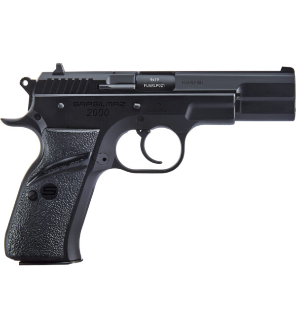 SAR USA 2000 9MM STEEL PISTOL, BLK - 2000BL
