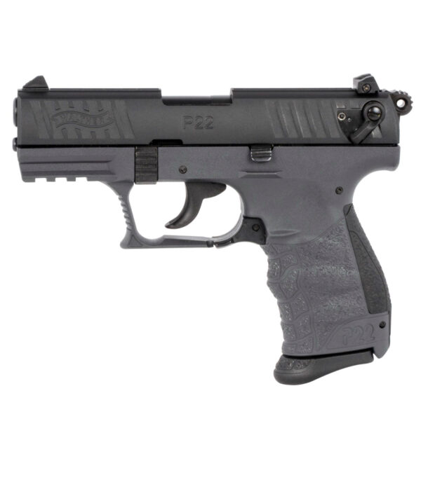 WALTHER ARMS P22Q .22 LR PISTOL, TUNGSTEN GRAY - 5120765