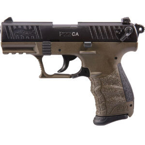 WALTHER P22 CA .22LR PISTOL, MILITARY OD GREEN - 5120338