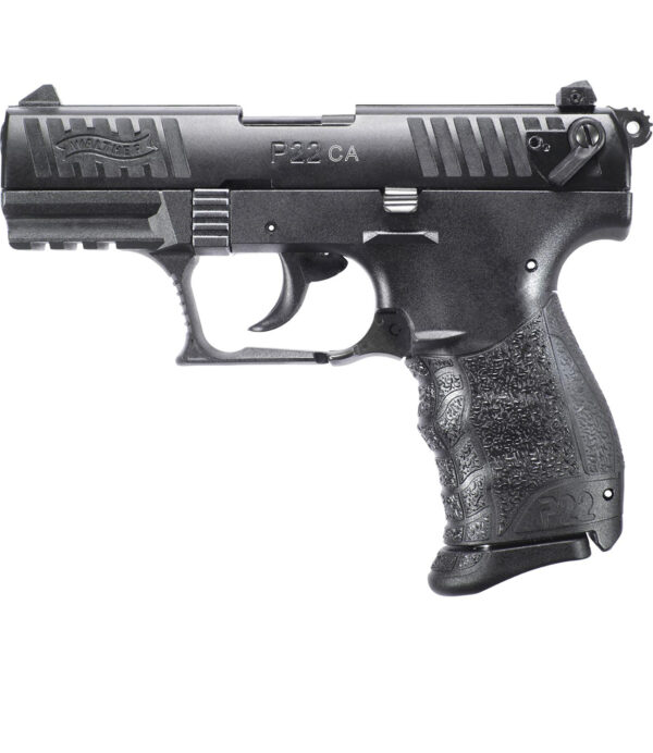 WALTHER P22 CA .22LR PISTOL, BLK - 5120333