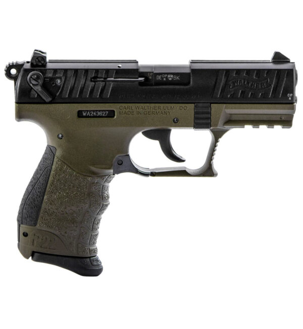 WALTHER P22QML .22 LR 3.4" PISTOL, MILITARY - 5120715