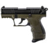 WALTHER P22QML .22 LR 3.4" PISTOL, MILITARY - 5120715