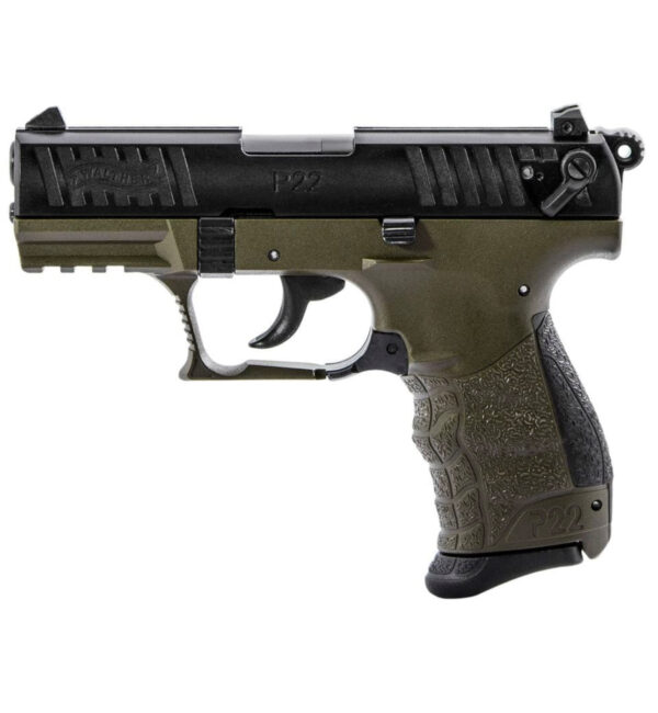WALTHER P22QML .22 LR 3.4" PISTOL, MILITARY - 5120715