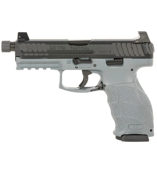HECKLER & KOCH VP9 TACTICAL 9MM 4.09" (3)17RDS, GRAY - 81000786