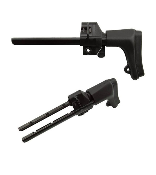 H&K A3 RETRACTABLE REAR STOCK FITS H&K MP5/SP5/HK94, BLACK