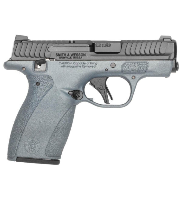 S&W EXCLUSIVE "BLUE TITANIUM" M&P BODYGUARD 2.0 2.75" .380ACP 12RD PISTOL, TITAN BLUE/ BLACK - SW14539