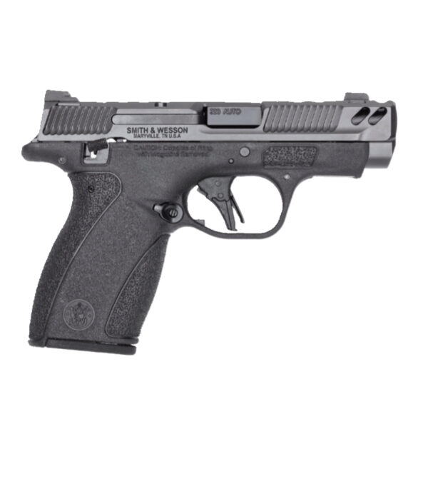 SMITH & WESSON PC BODYGUARD 2.0 CARRY COMP, THUMB SAFETY, 3.1" 380 AUTO PISTOL W/ (1) 10RD AND (1)12RD MAG, GREY/BLK - 14417