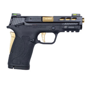 S&W PERFORMANCE CENTER M&P380 SHIELD EZ .380 ACP PISTOL, GOLD BARREL - 12719