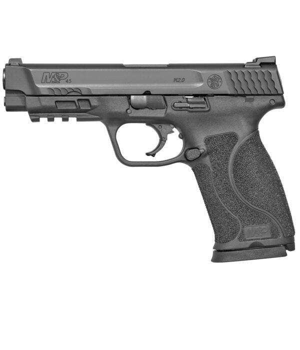 SMITH & WESSON M&P 2.0 .45 ACP PISTOL, 4.6" BARREL, 3 DOT SIGHTS, BLACK - 13007