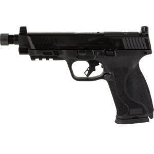 SMITH & WESSON M&P45 .45 ACP PISTOL, 5.125" BARREL, OPTIC HEIGHT SIGHTS, BLACK - 13586