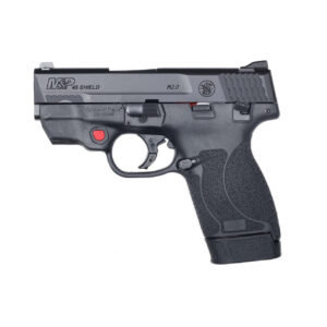 SMITH & WESSON M&P SHIELD M2.0 .45 ACP PISTOL WITH RED LASER AND MANUAL THUMB SAFETY - 12087